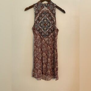 American Eagle Sleeveless Patterned Dress